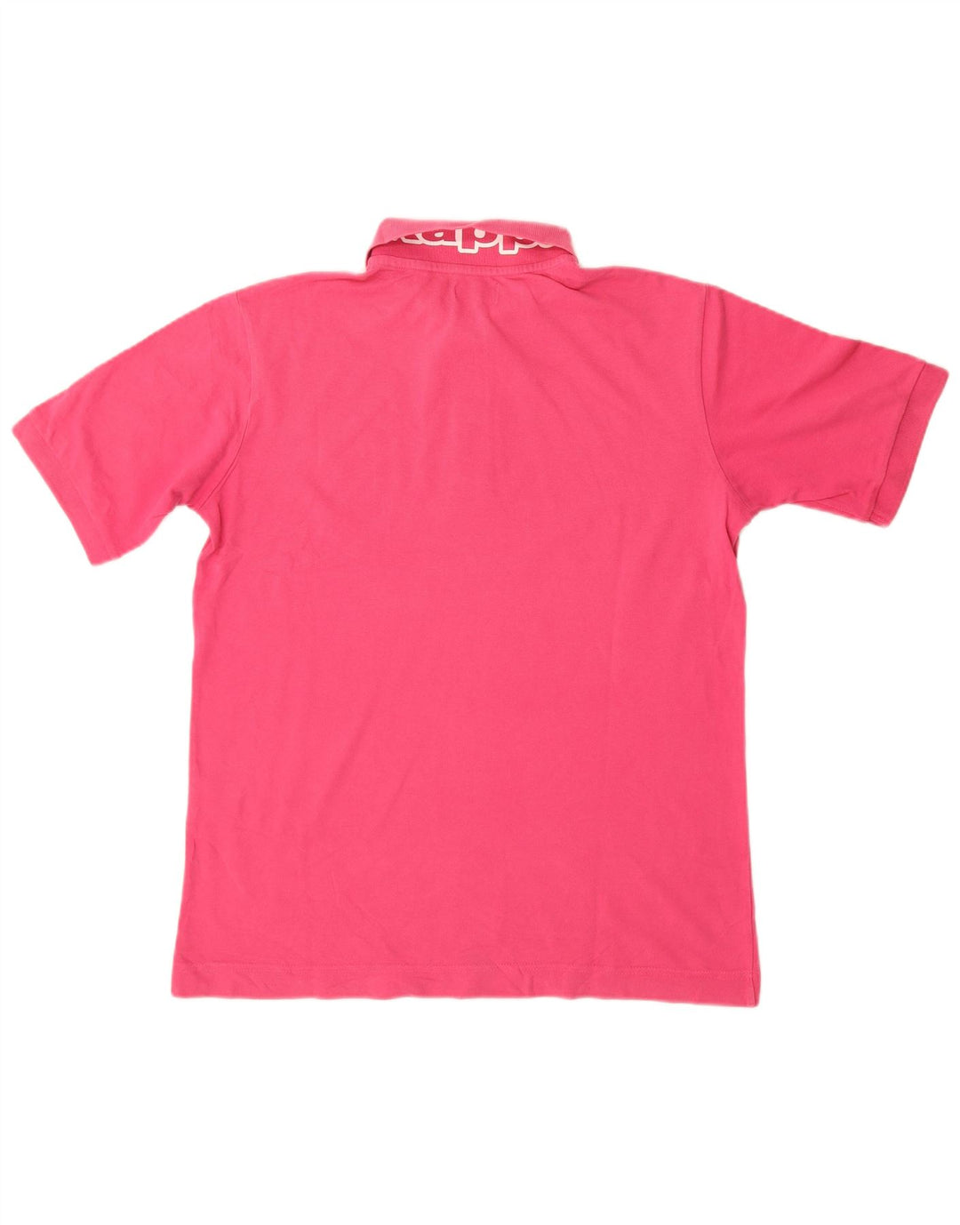 Kappa Polo Graphique Homme Rose Moyen Coton