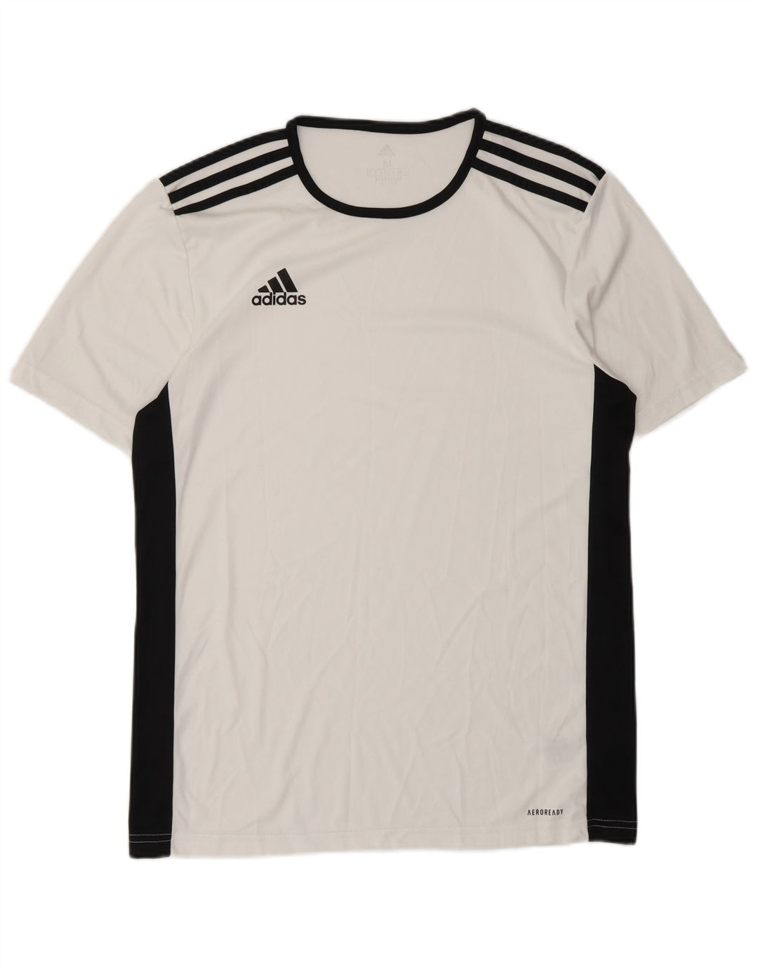 Adidas Hommes Aeroready T-Shirt Haut Moyen Blanc Colorblock Polyester