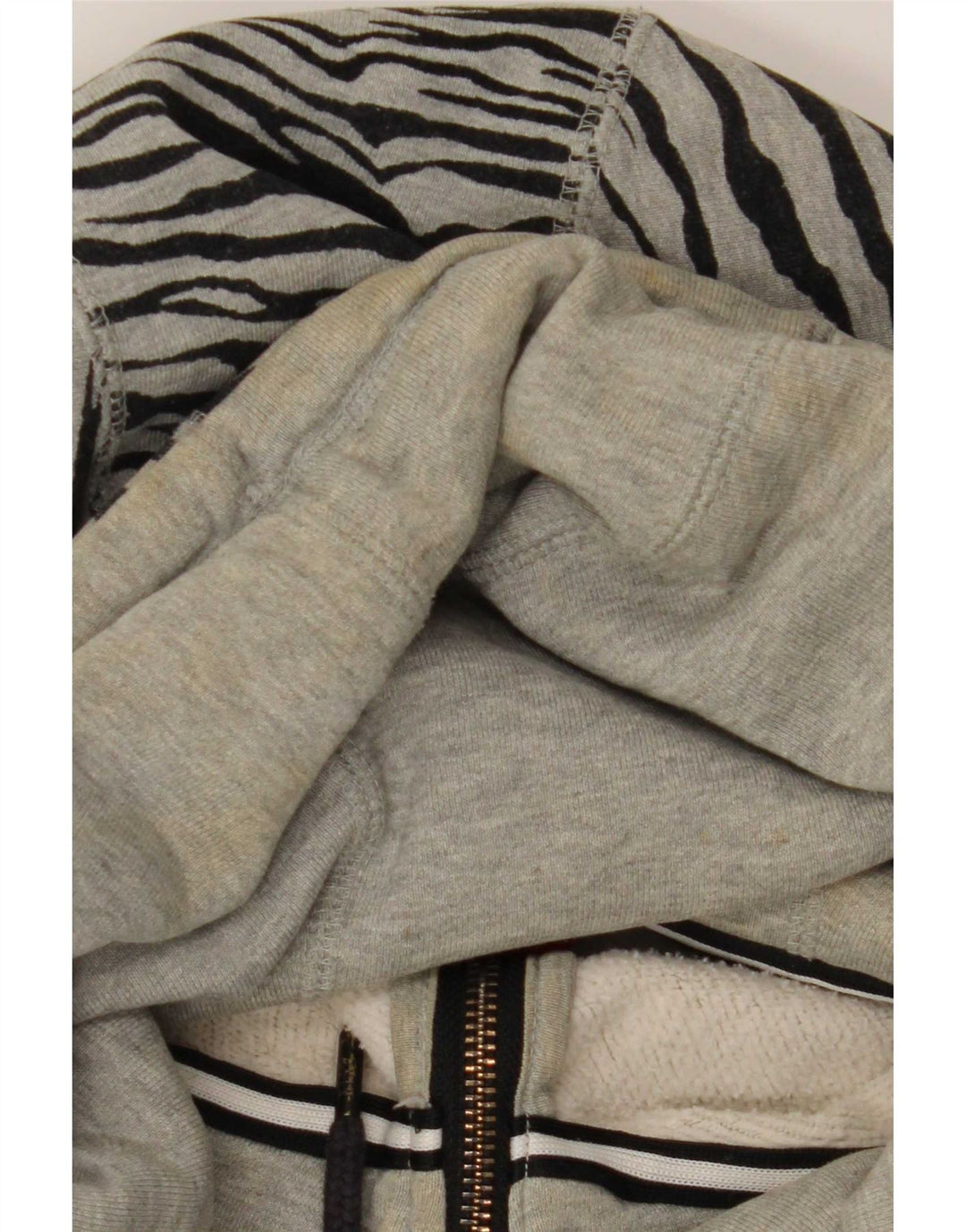 Nike Femme Oversize UK 20 2XL Gris Animal Imprimé Coton