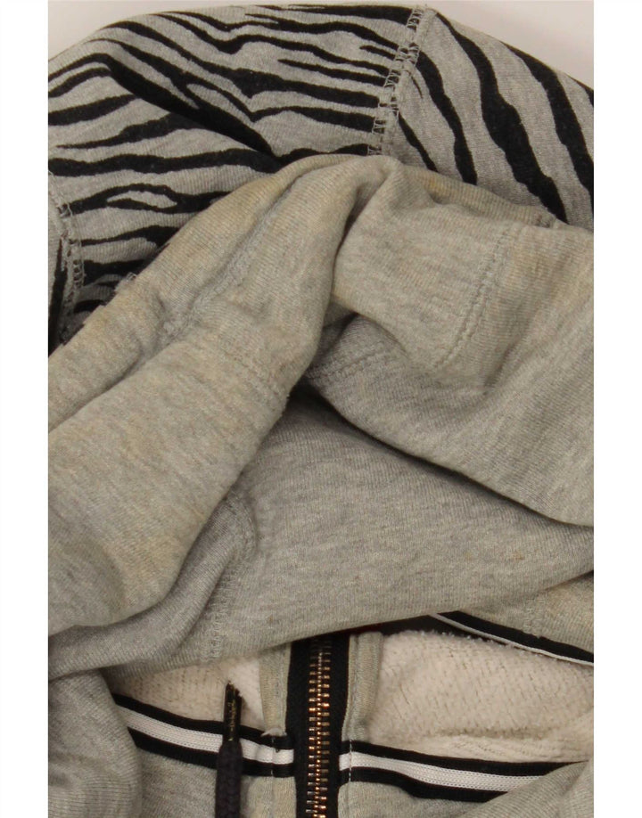 Nike Femme Oversize UK 20 2XL Gris Animal Imprimé Coton