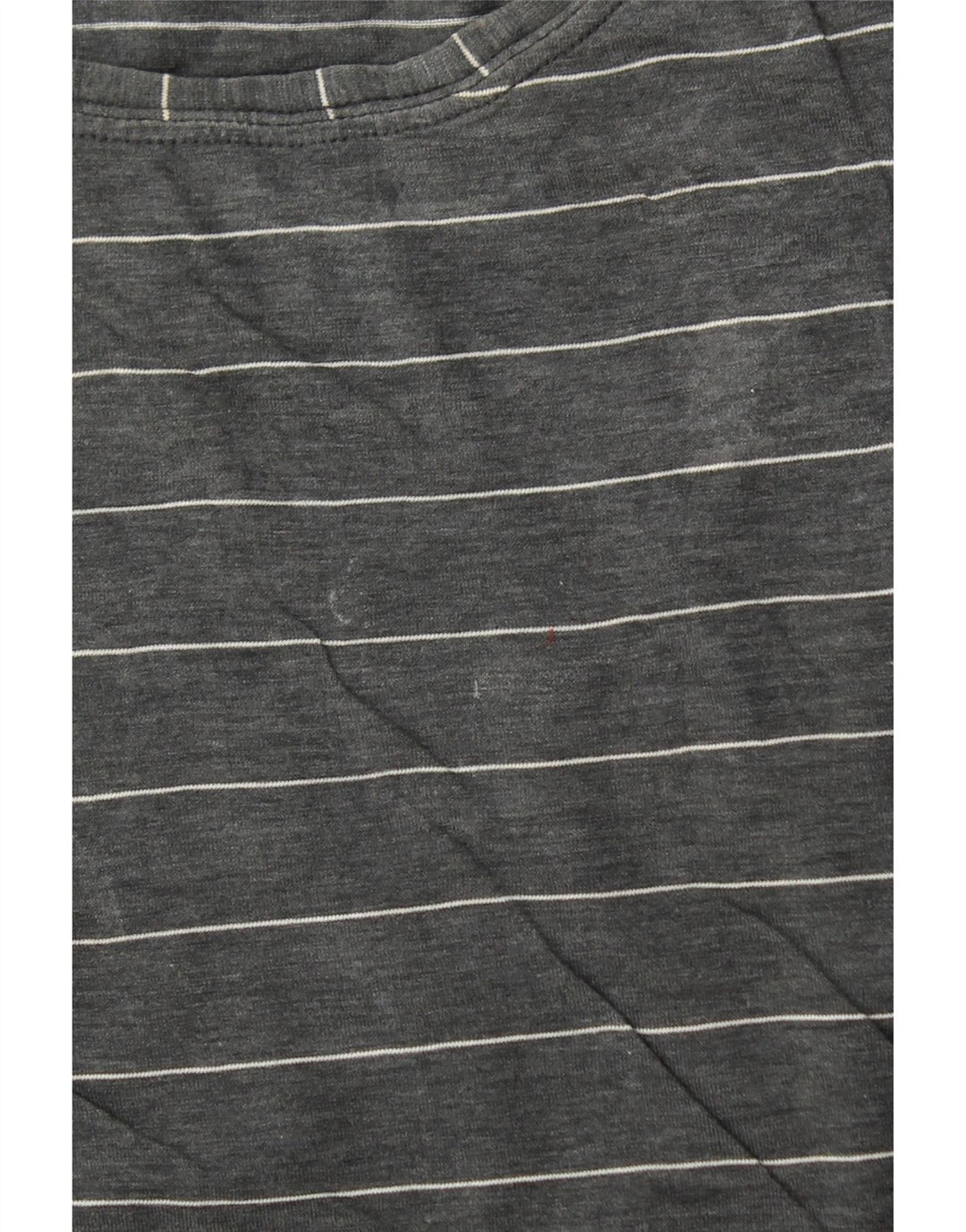 LULULEMON T-Shirt Femme UK 10 Petit Gris Rayé