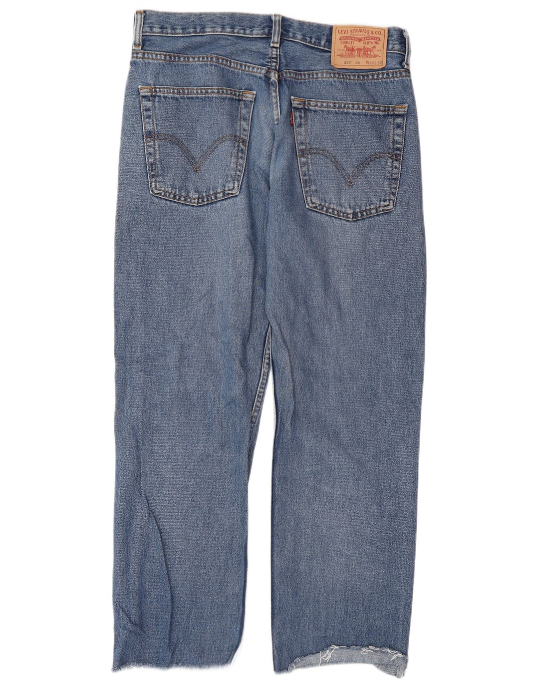 Levi's Jean Droit 582 Homme Bleu W32 L28 Coton