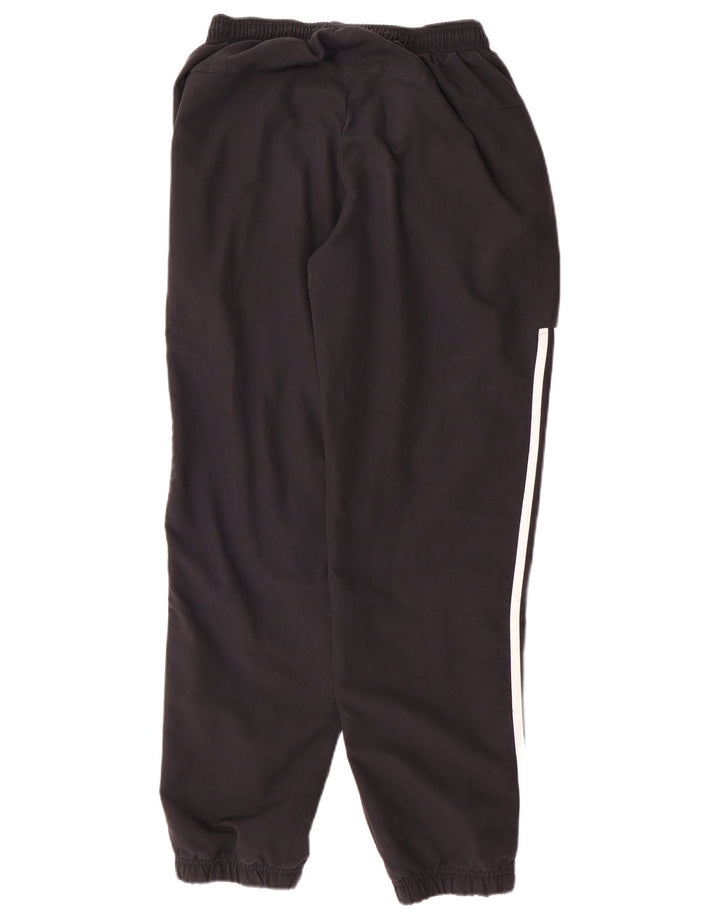 Adidas Pantalon de survêtement pour homme en polyester rayé noir moyen