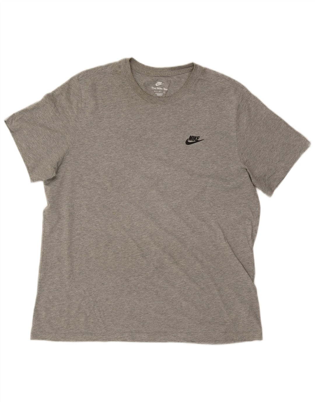 Nike T-Shirt Homme Top XL Gris Coton