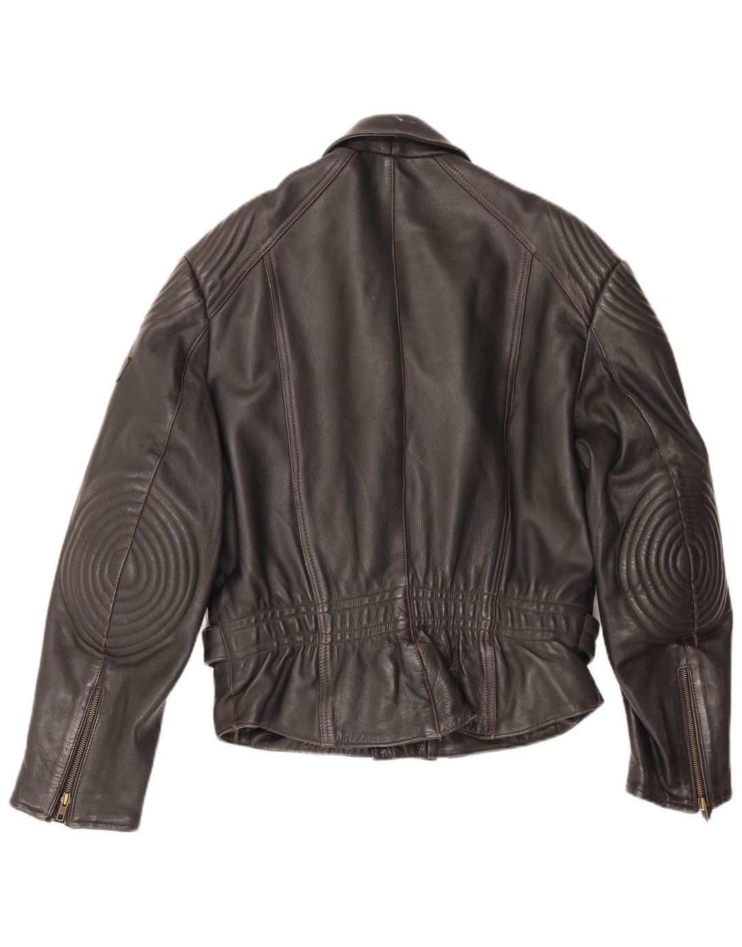 MQP Veste de motard en cuir pour homme IT 52 XL Noir