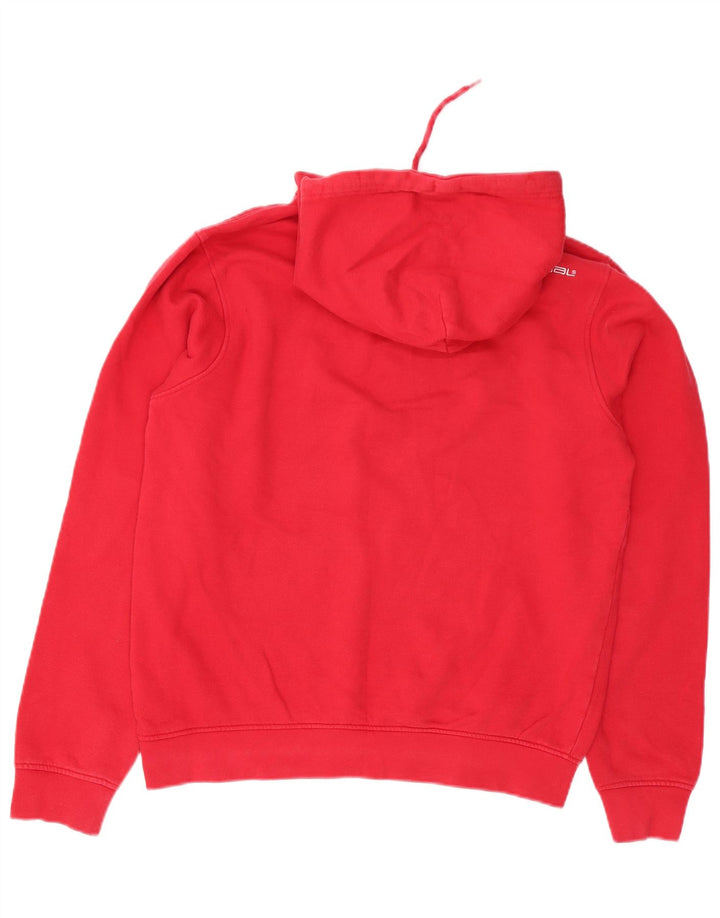 Animal Pull à Capuche Graphique Homme Rouge Moyen Coton