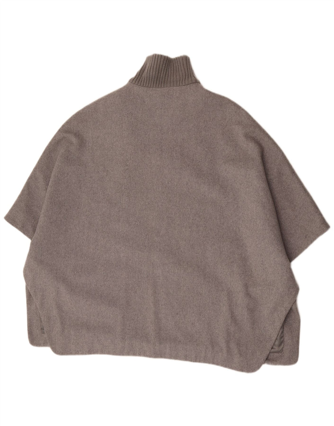 Dkny Manteau Cape Femme UK 6 XS Laine Grise