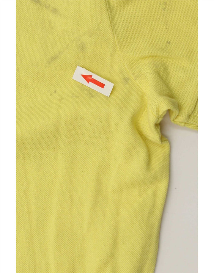 Diadora Polo Homme Large Jaune Coton