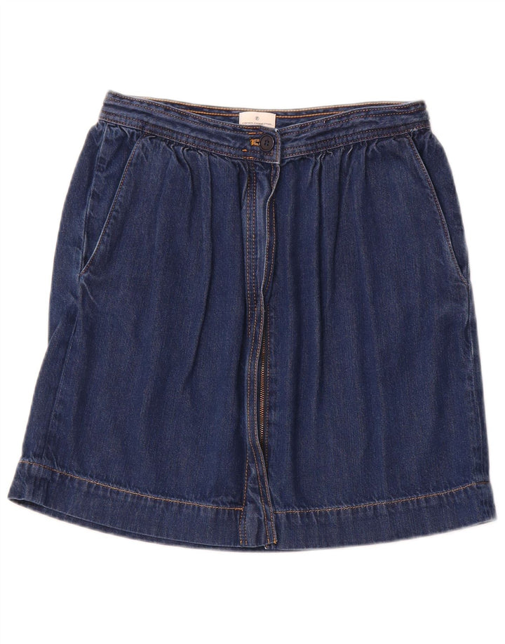 FRENCH CONNECTION Jupe en jean pour femme UK 10 Small W26 Bleu