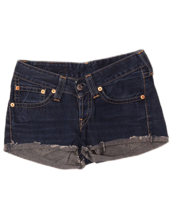 Levi's Short en Jean 927 Femme W28 Bleu Marine Moyen