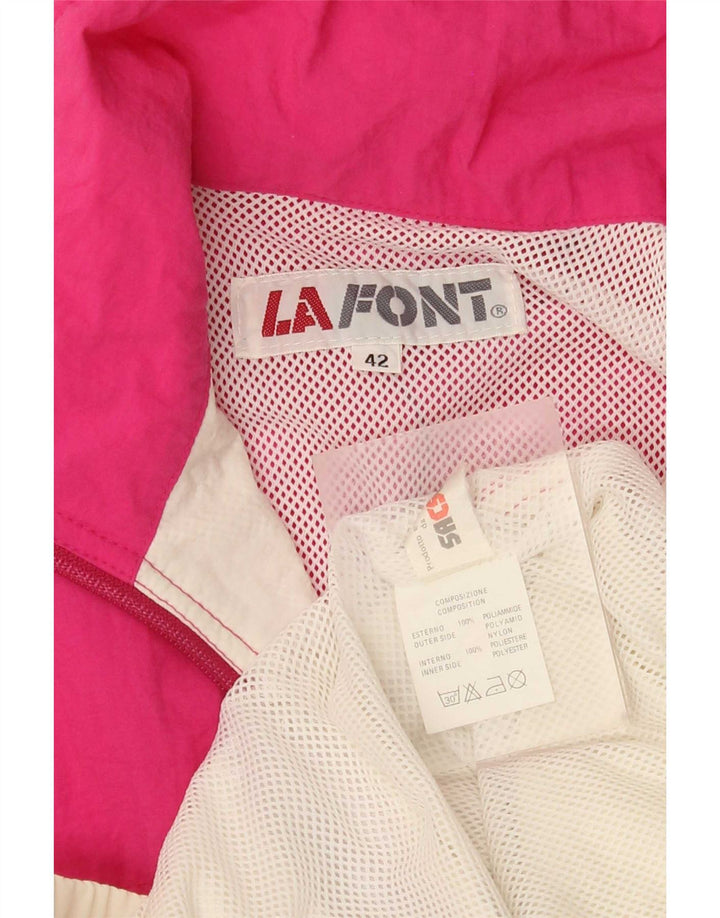 La Font Veste de survêtement surdimensionnée pour femme IT 42 Medium White Floral