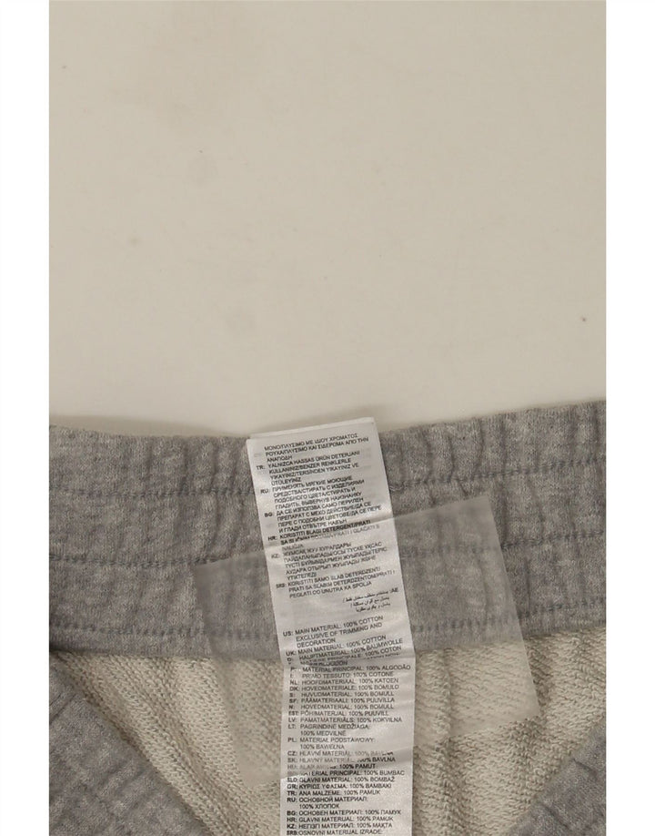 Adidas Short de sport pour homme Grand coton moucheté gris