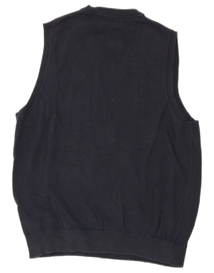 Marks & Spencer Débardeur Gilet Homme Bleu Marine Moyen Coton