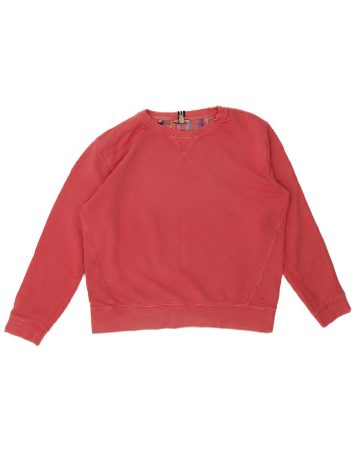 Joules Sweat-shirt pour femme UK 42 en coton rose moyen