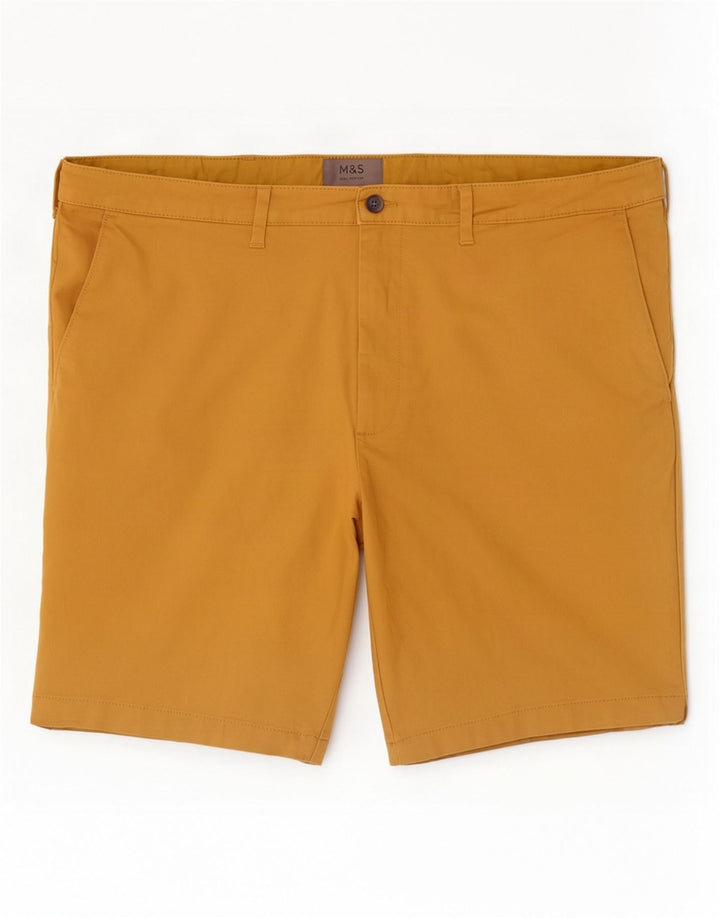 Marks & Spencer Short Chino Homme W42 2XL Coton Beige