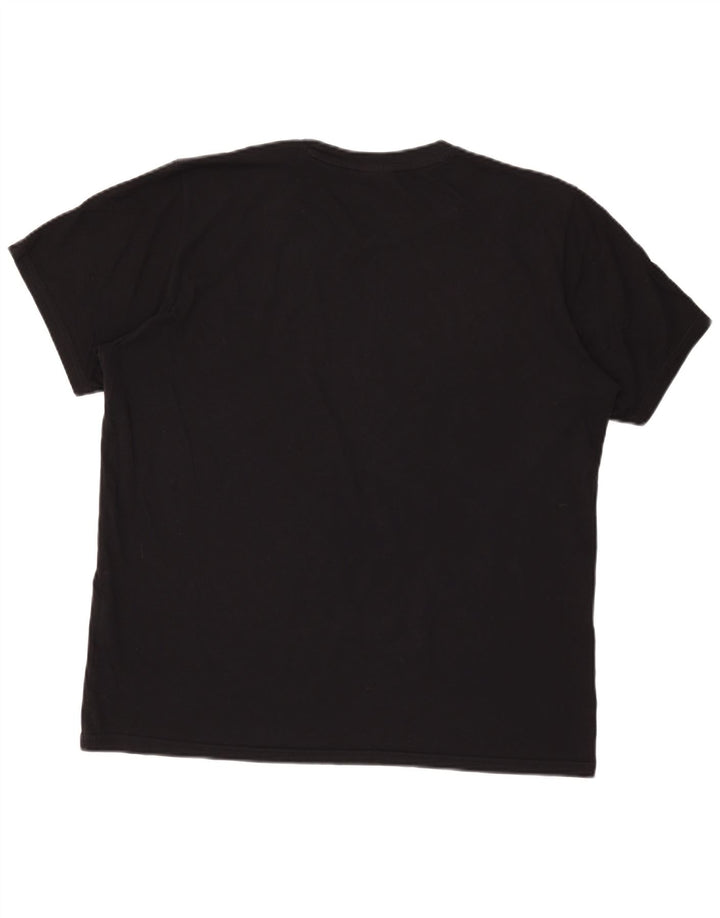 Champion T-Shirt Graphique Homme Noir Moyen Coton