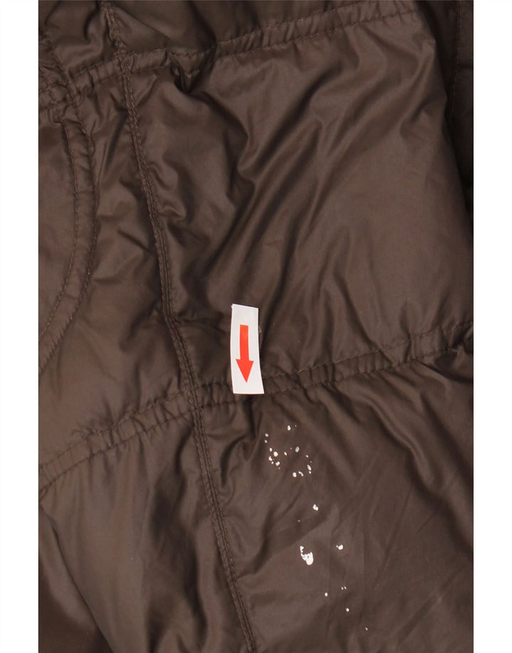 Brema Veste matelassée à capuche IT 52 XL Marron Nylon