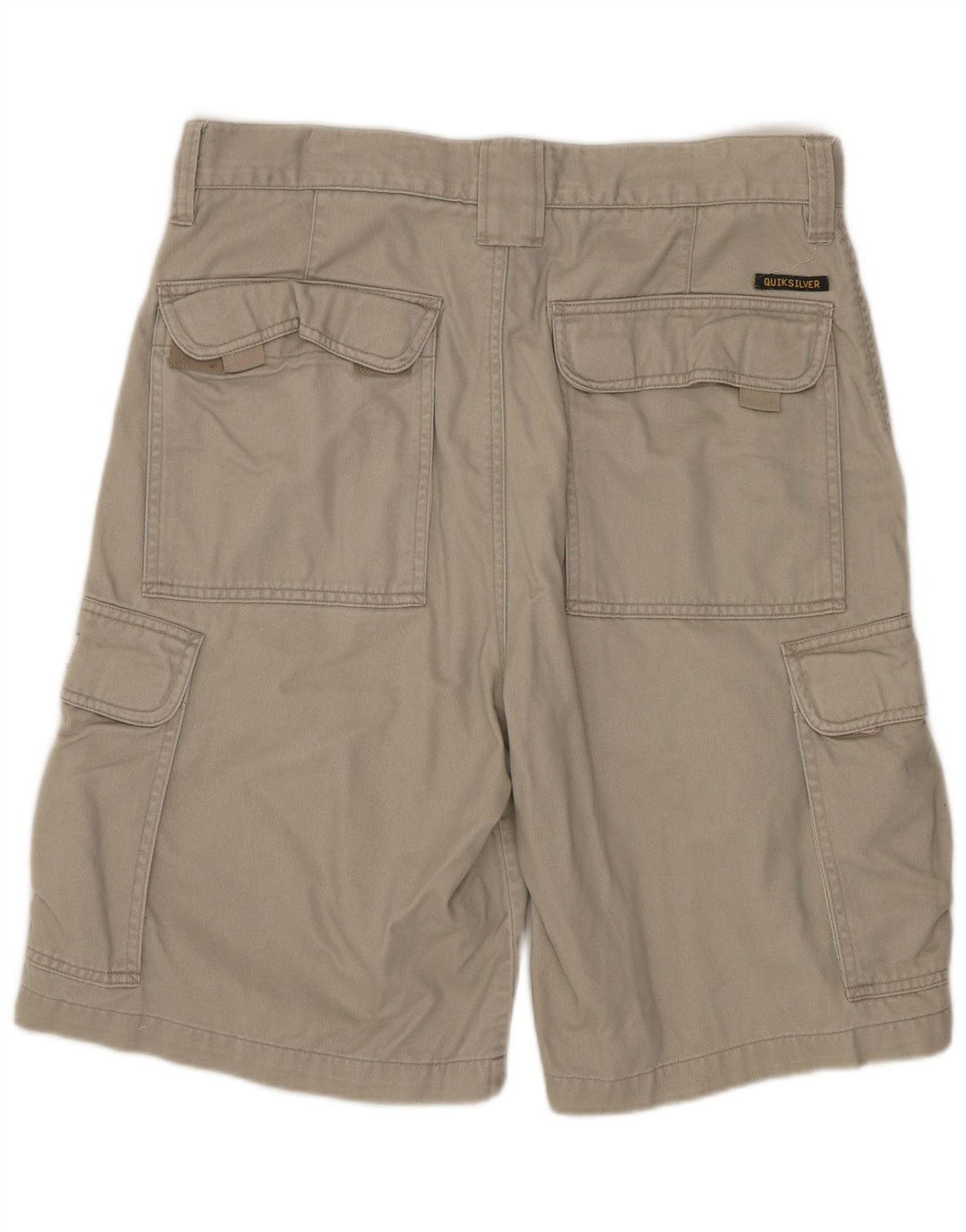 QUIKSILVER Short Cargo Homme W30 Coton Gris Moyen