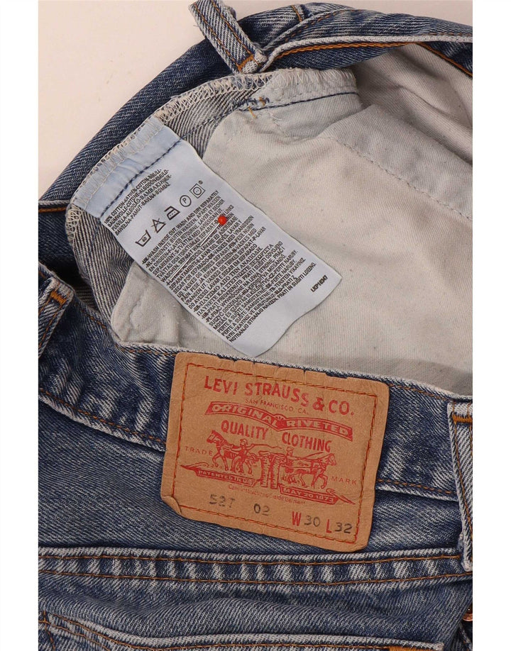 Levi's Jean 527 Bootcut Homme Bleu Coton W30 L32