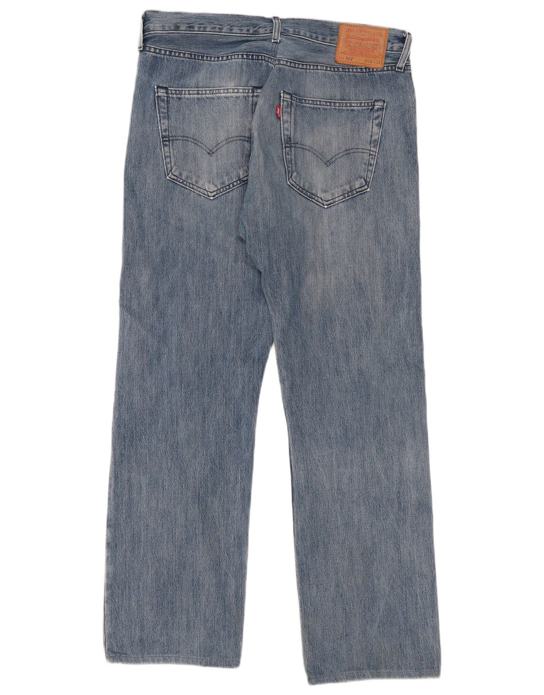 Levi's Jean Droit 501 Homme Bleu W36 L32 Coton
