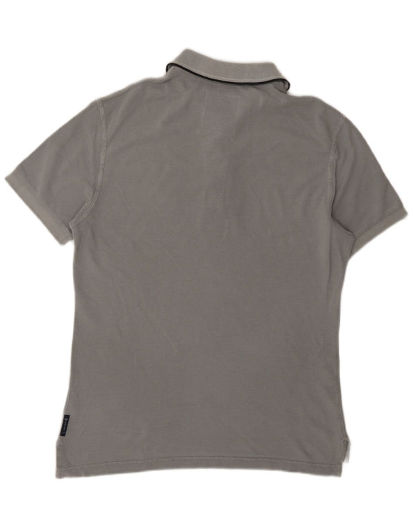 ARMANI JEANS Polo Homme Gris Moyen Coton