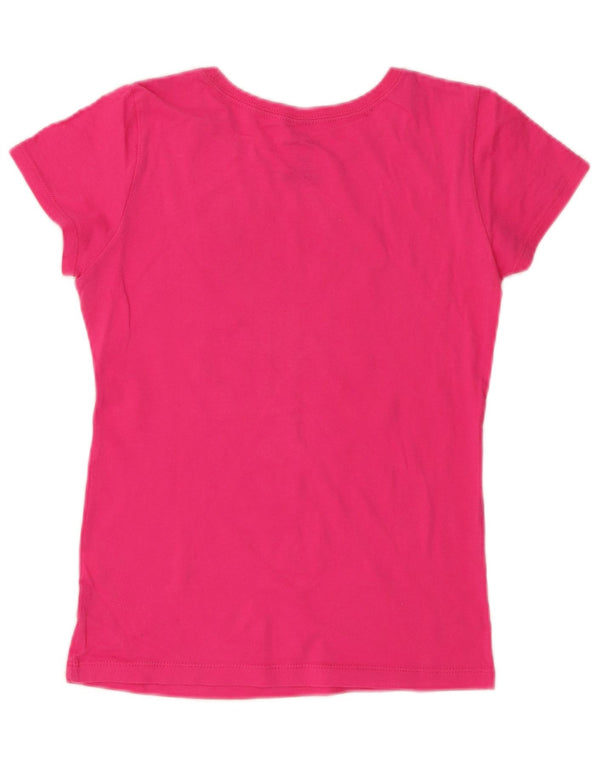 Hard Rock Cafe Girls London Graphic T-Shirt Top 11-12 ans Grand Rose