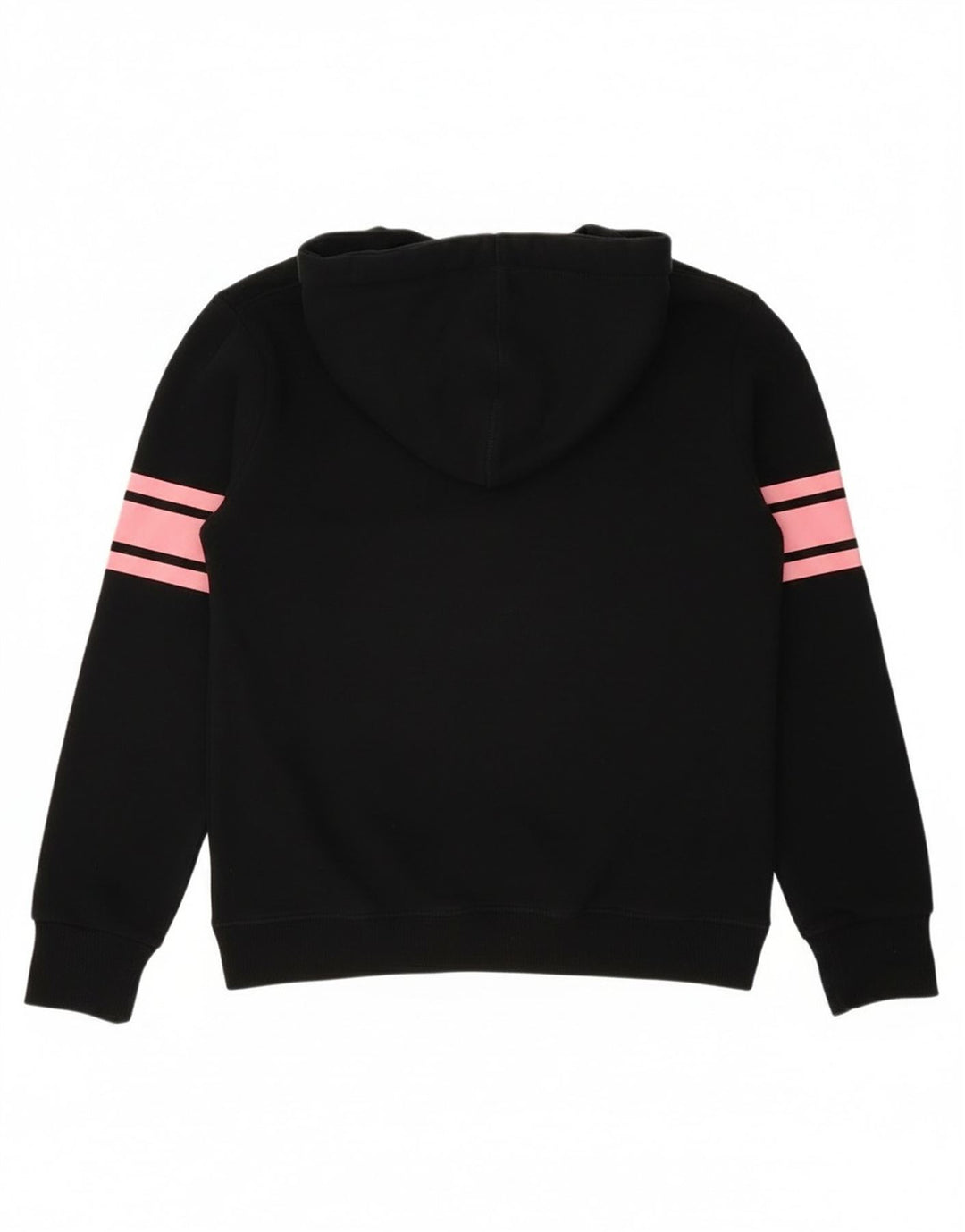 Superdry Pull à capuche graphique pour femme UK 16 Large Noir