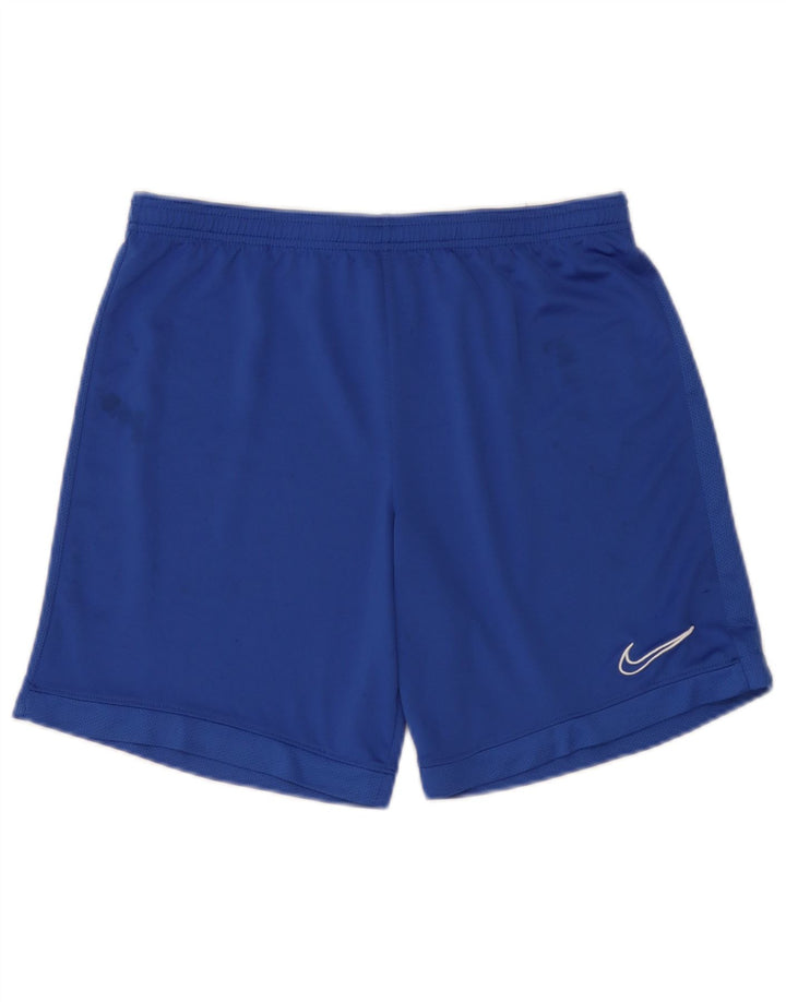 Short de sport Nike Dri Fit pour hommes, grand, bleu, polyester
