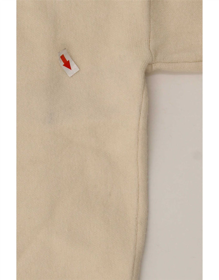 Massimo Dutti Cardigan surdimensionné pour femme UK 10 Petit Blanc cassé