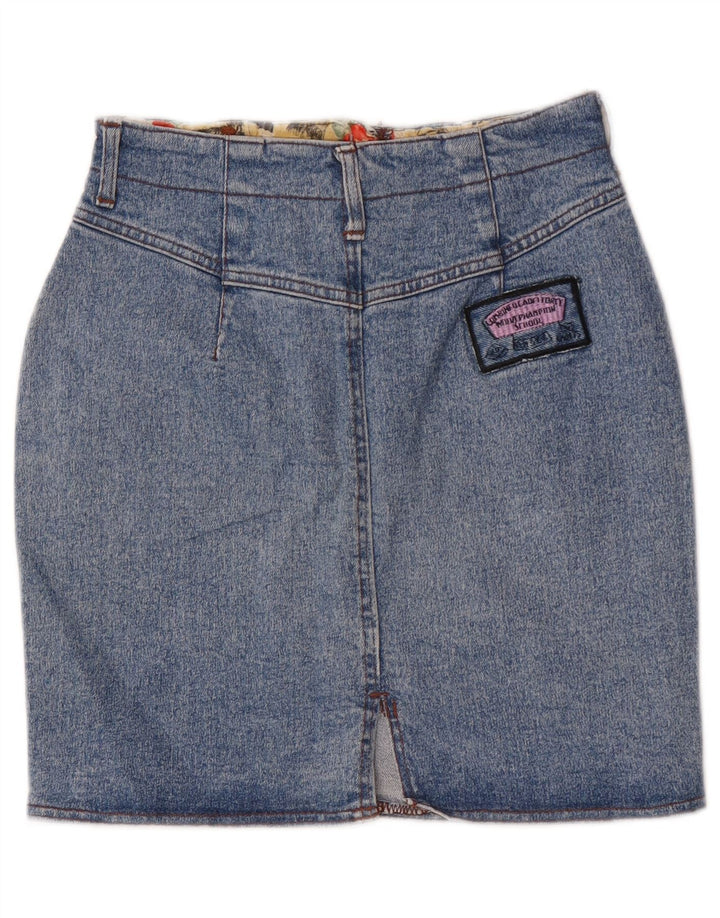 Jupe en jean femme Zip IT 44 Medium W30 bleu coton