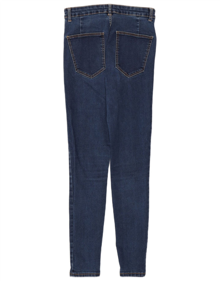 Zara Jean skinny pour femme EU 40 Medium W30 L27 Bleu