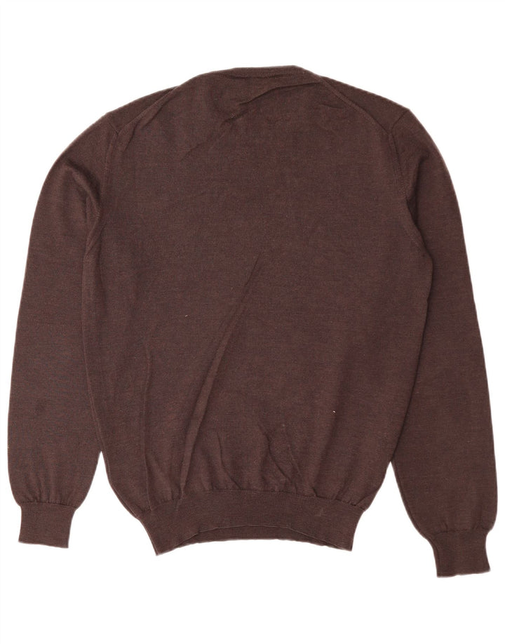 HENRY COTTONS Pull Col Rond Homme Marron Moyen