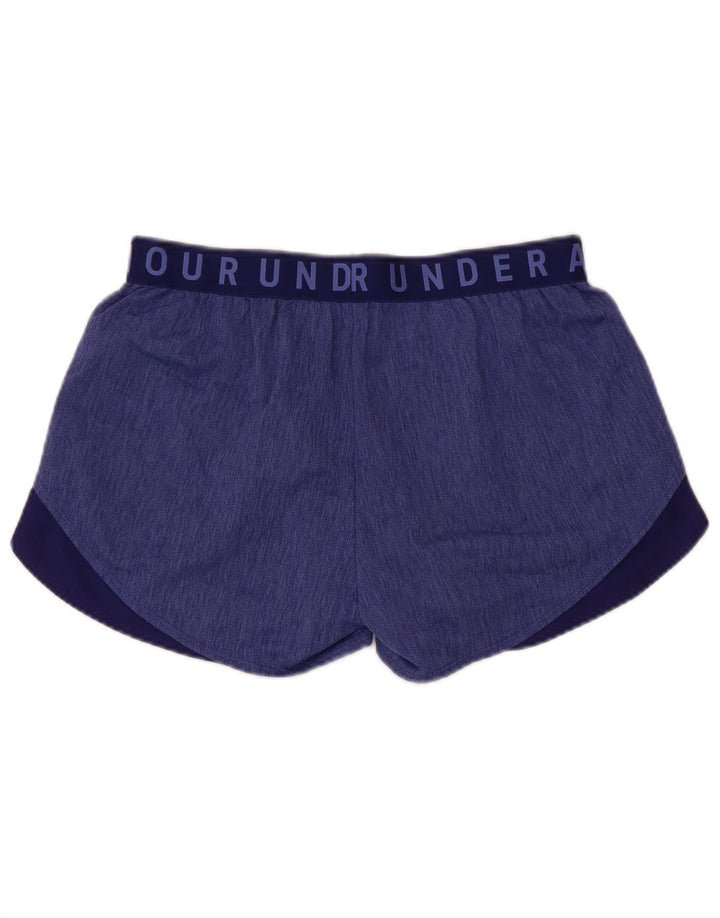 Under Armour Short Graphic Sport Femme Bleu Moyen Colorblock Polyester