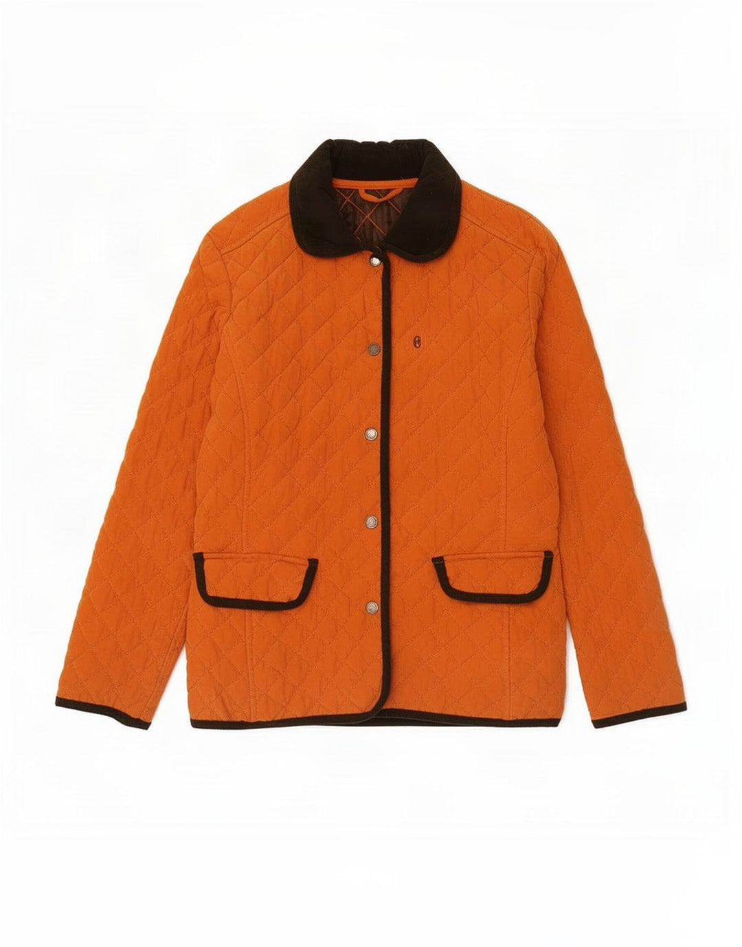 Conte of Florence Veste matelassée Femme IT 44 Orange Moyen Polyester