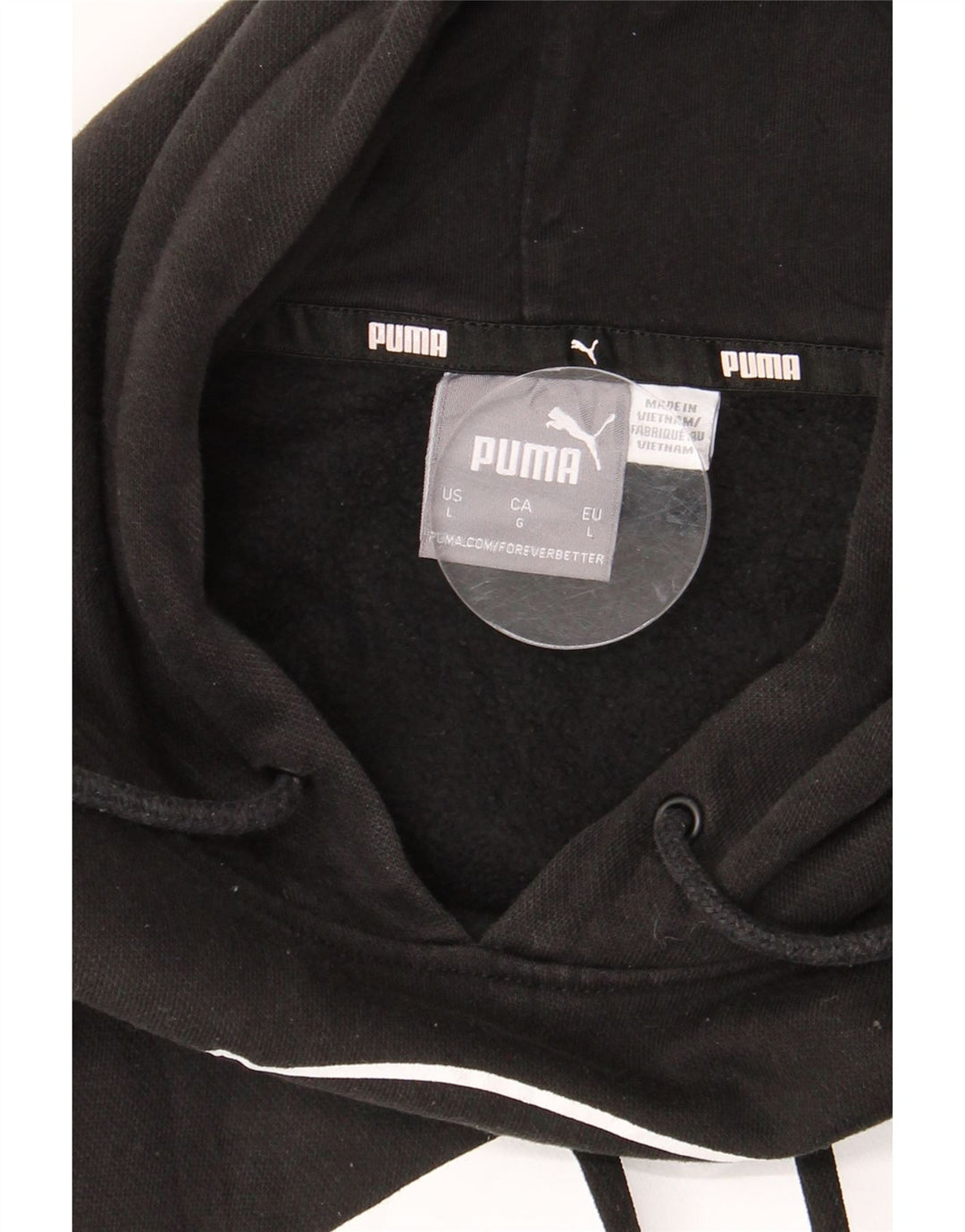 PUMA Sweat à capuche graphique pour homme, grand, noir