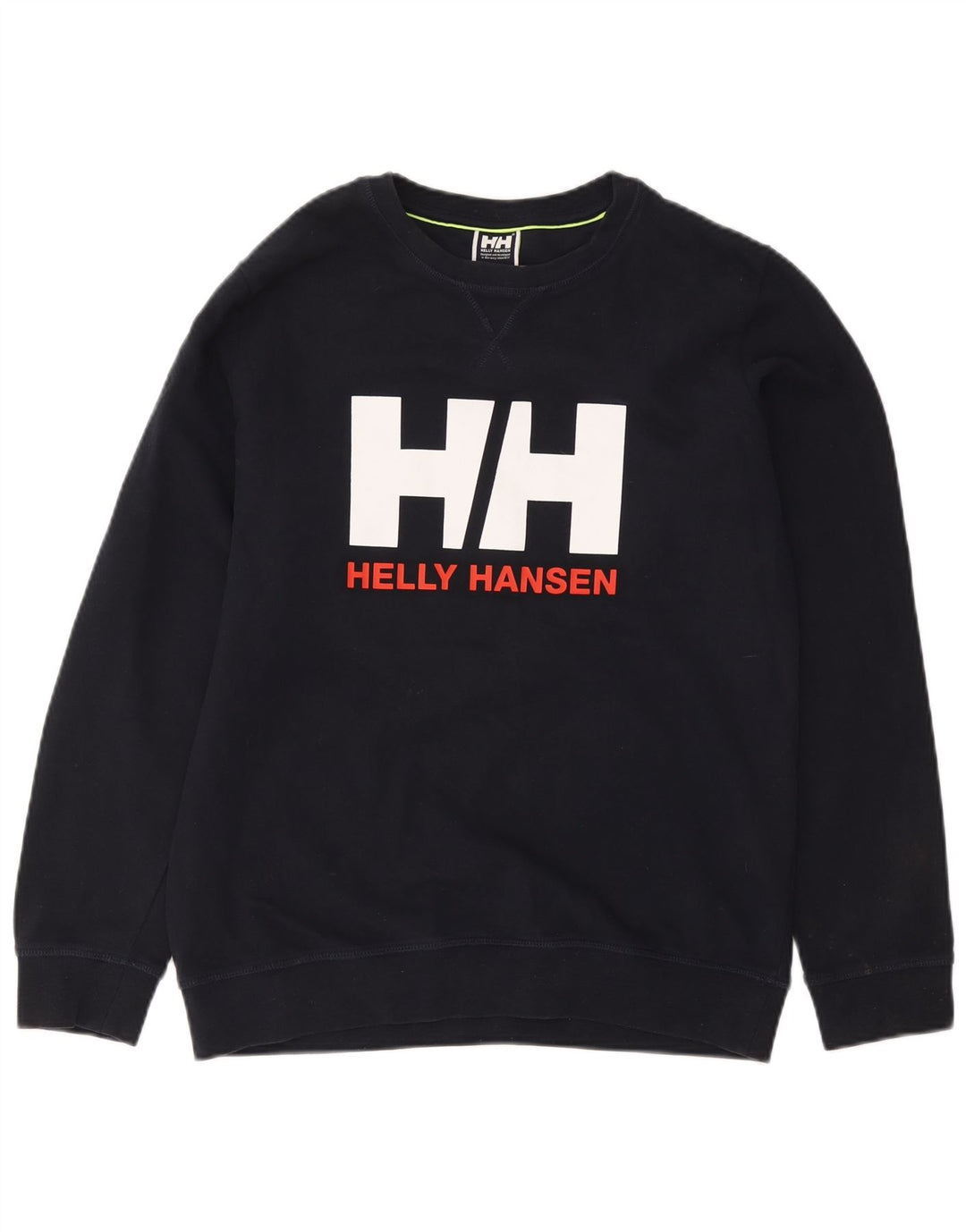 HELLY HANSEN Sweat-Shirt Graphique Homme XL Bleu Marine Coton