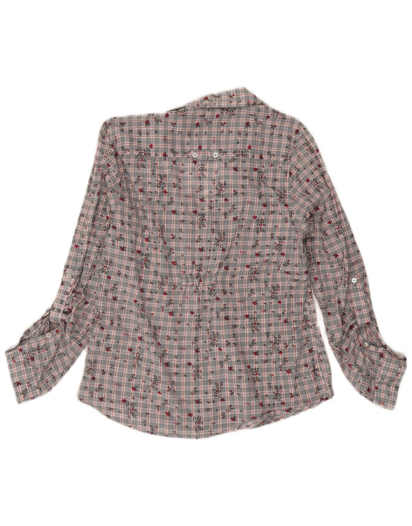 Chemisier White Stuff Femme UK 44 Coton Floral Gris Moyen