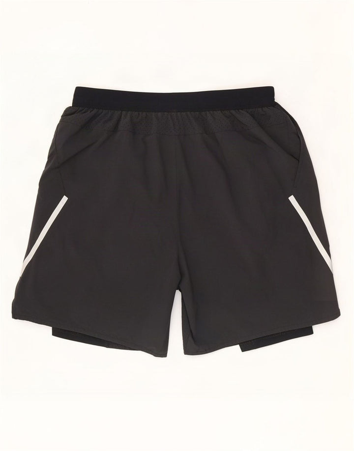Nike Short de sport Dri Fit pour homme en polyester color block Taille L