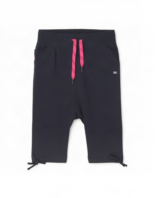 Jack & Jones Pantalon Capri Taille Basse Homme Moyen W30 L10 Bleu Marine Coton