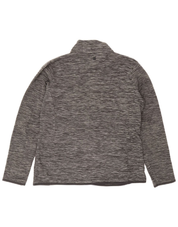 Mountain Warehouse Veste Polaire Femme UK 14 Large Gris Moucheté Polyester