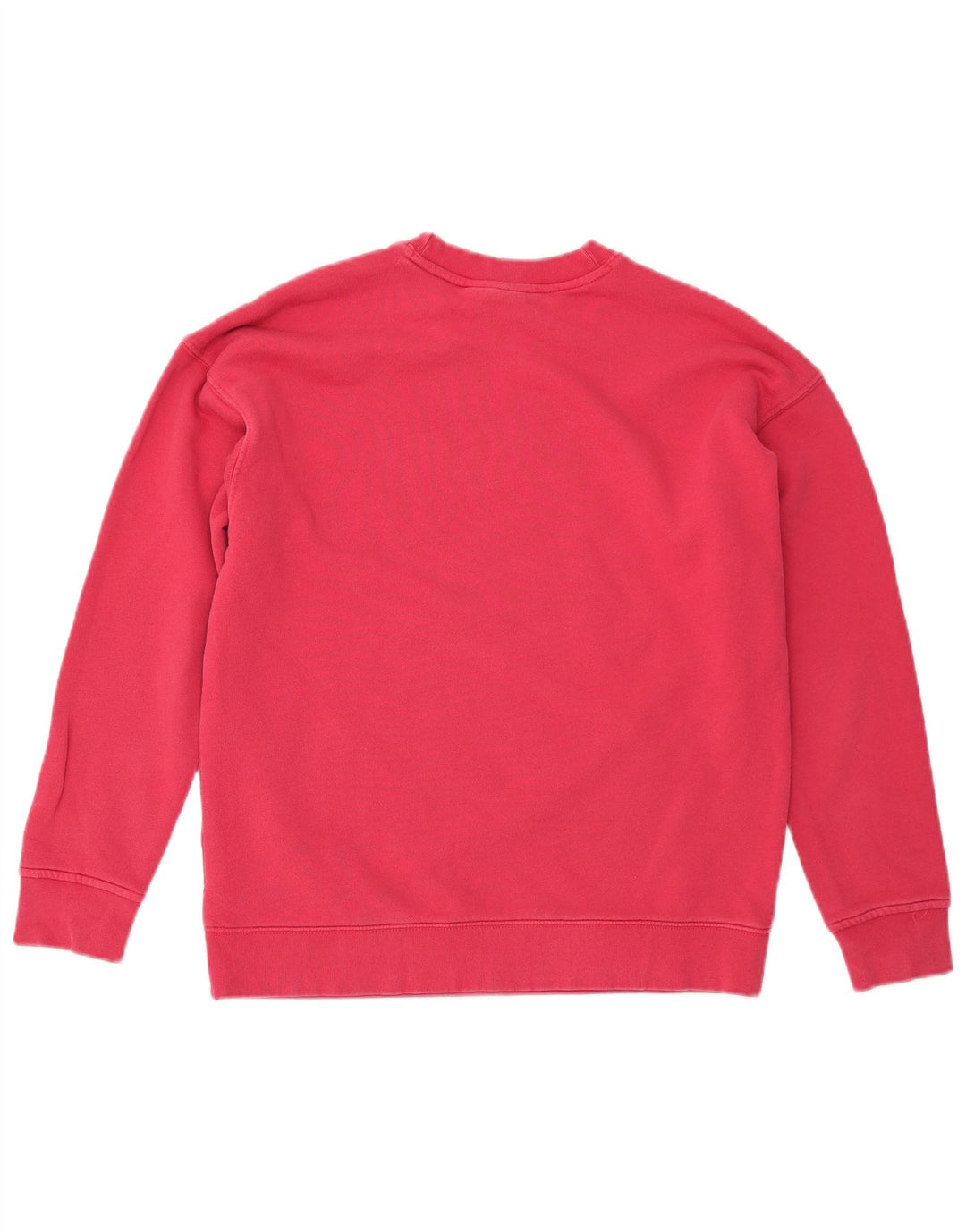 ADIDAS Sweat-shirt graphique surdimensionné pour femme UK 10 Petit coton rose