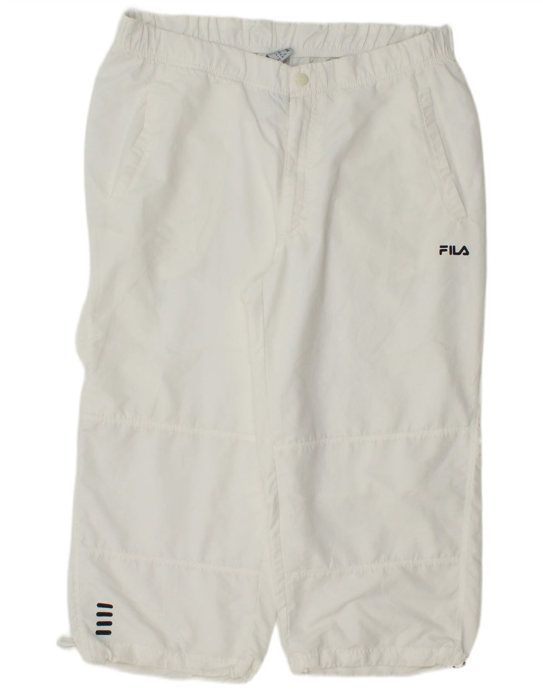 Fila Pantalon de Survêtement Capri Homme IT 56 XL Blanc Polyester