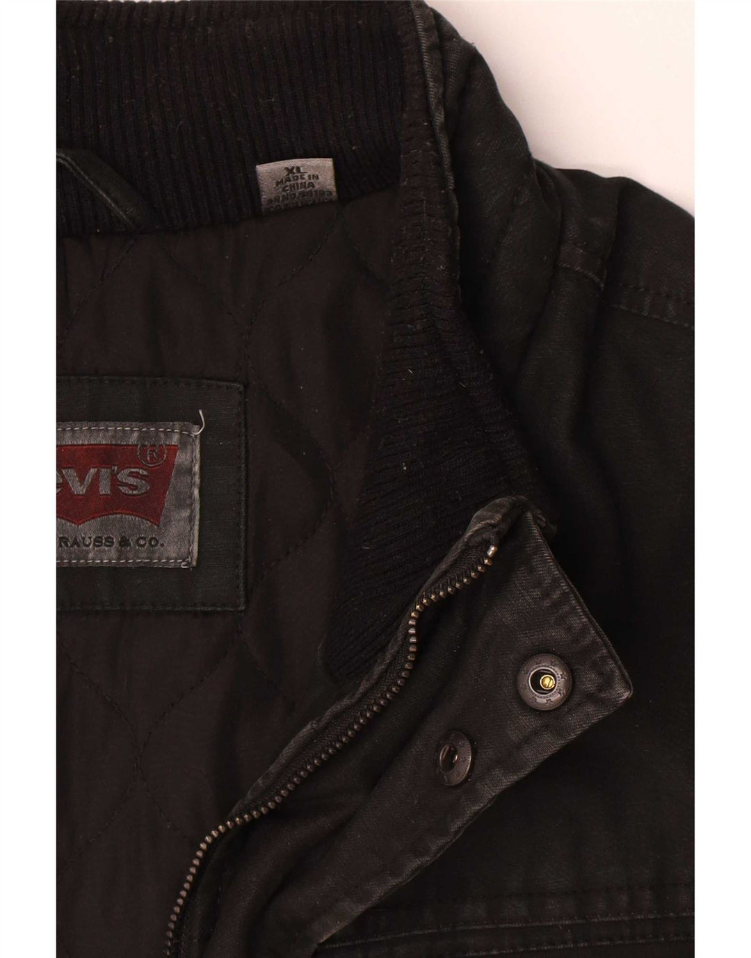 Levi's Veste Utility Homme UK 42 XL Noir Coton