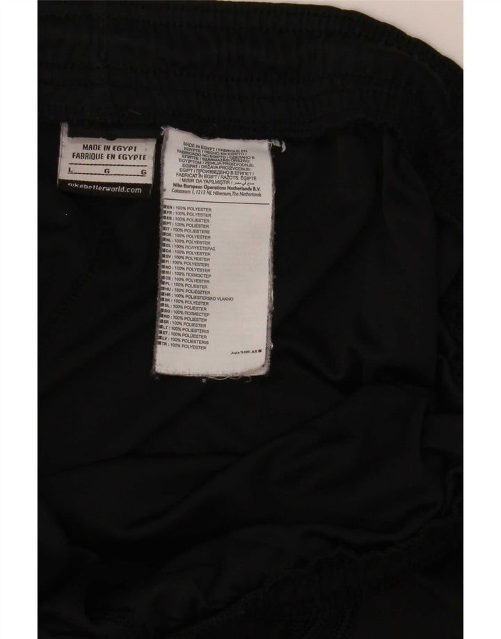 Short de sport Nike Dri Fit pour hommes, grand, noir, polyester