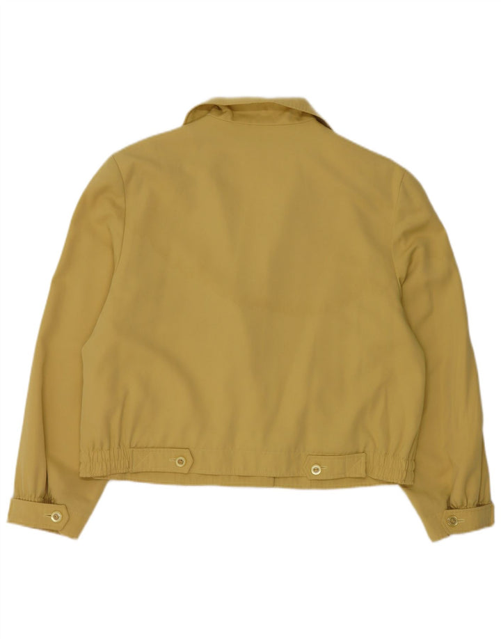 Carlo Comberti Veste Bomber Double Boutonnage Femme IT 44 Jaune Moyen
