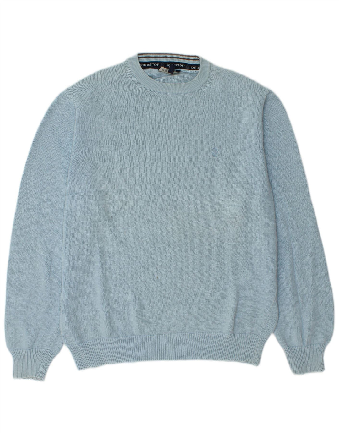 Marina Yachting Pull Col Rond Homme Bleu Moyen Coton