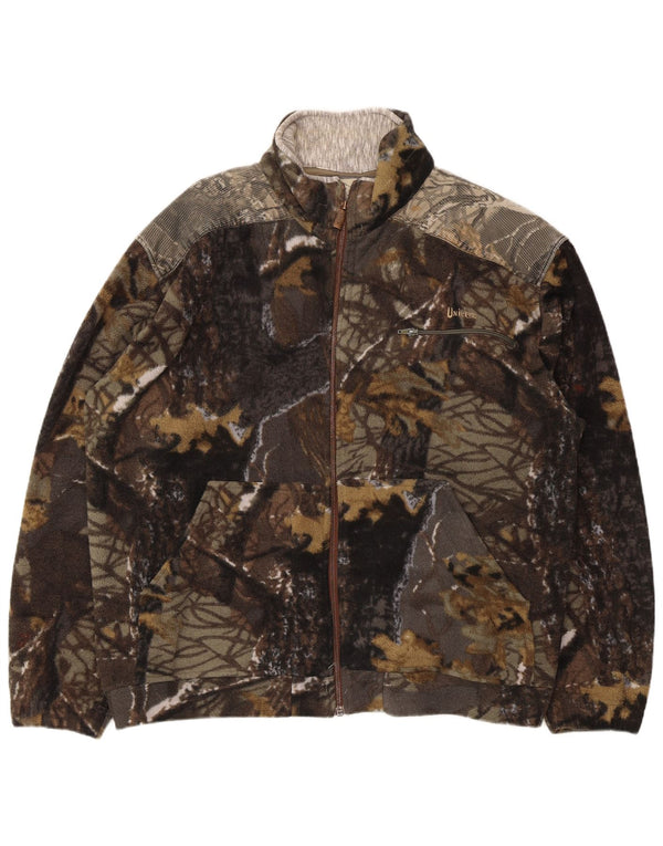 Univers Veste Polaire Homme UK 42 XL Multicolore Camouflage Polyester