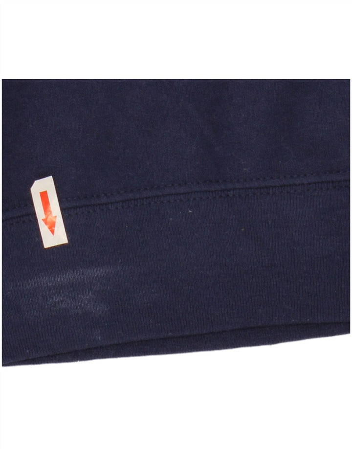 Champion Sweat-shirt surdimensionné graphique pour femme UK 10 Small Bleu marine