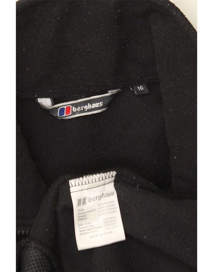 Berghaus Doublure Polaire Femme UK 16 Large Noir Polyester