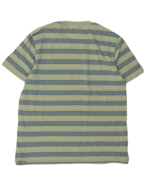 Penguin T-Shirt Homme Haut Large Rayé Vert
